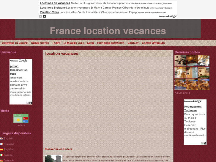 www.locationlozerevacances.com