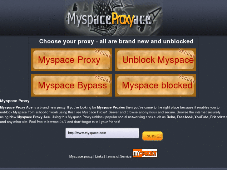 www.myspaceproxyace.com
