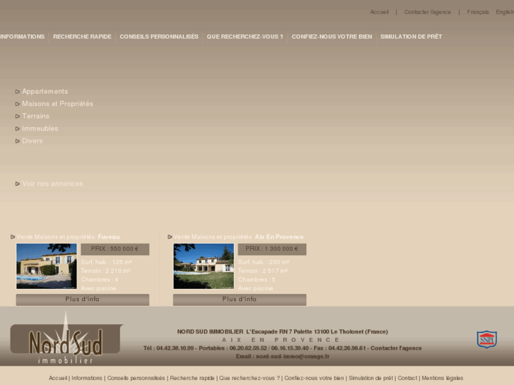 www.nord-sud-immobilier.com