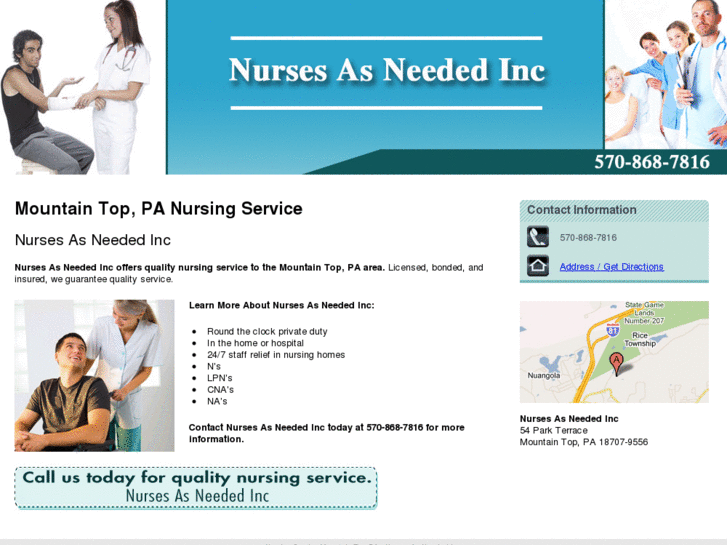 www.nursesasneededinc.com