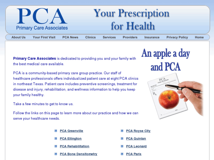 www.pcaclinic.com