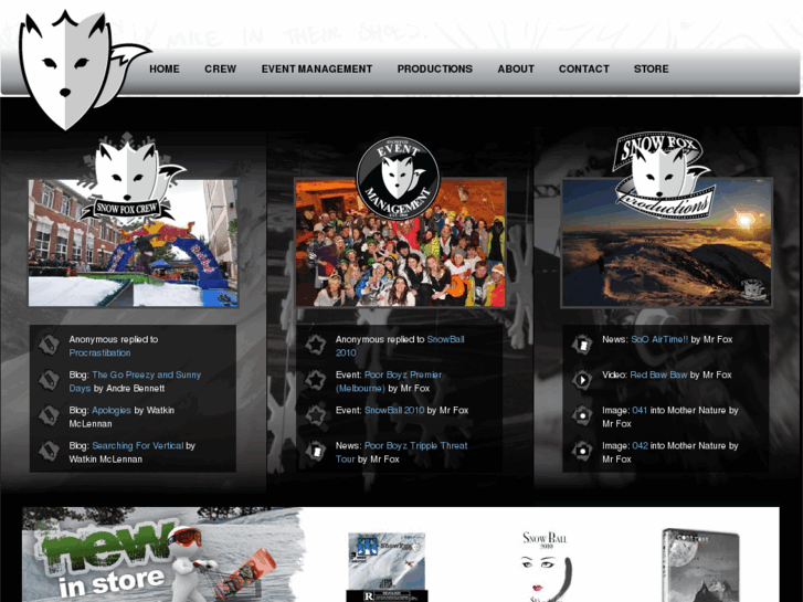 www.snowfoxcrew.com