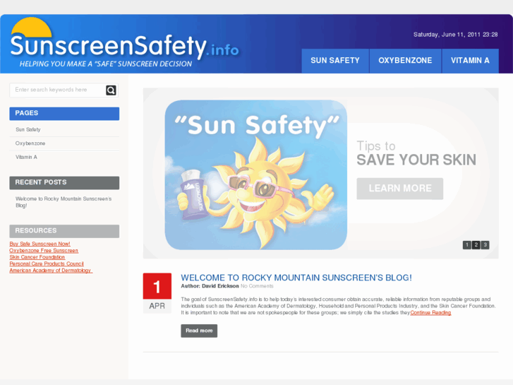 www.sunscreen.org
