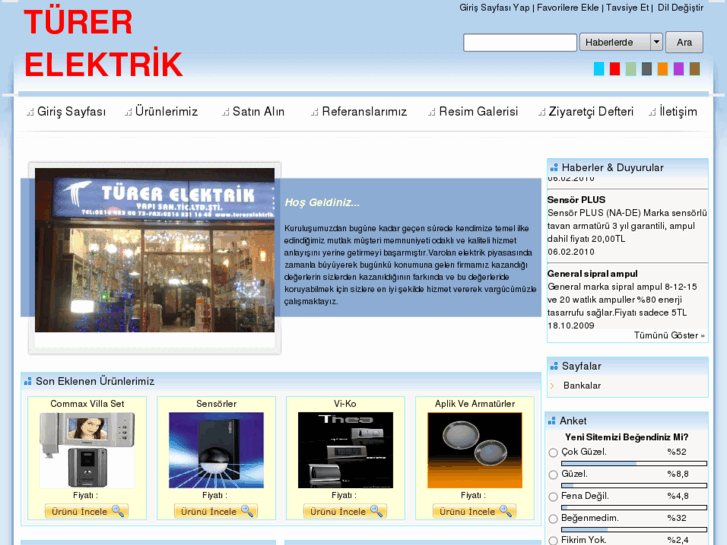 www.turerelektrik.com