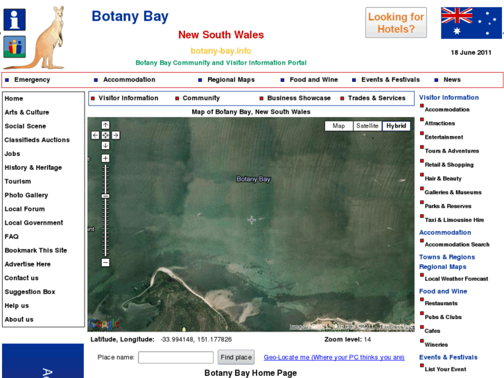 www.botany-bay.info