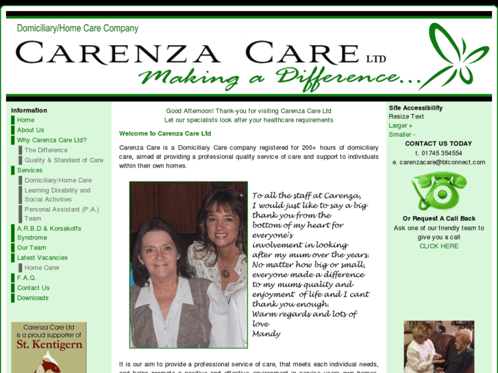 www.carenzacare.com