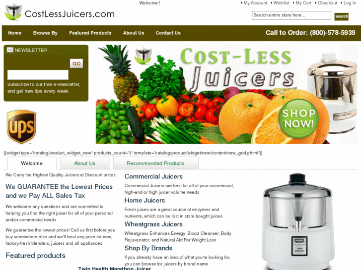 www.costlessjuicers.com