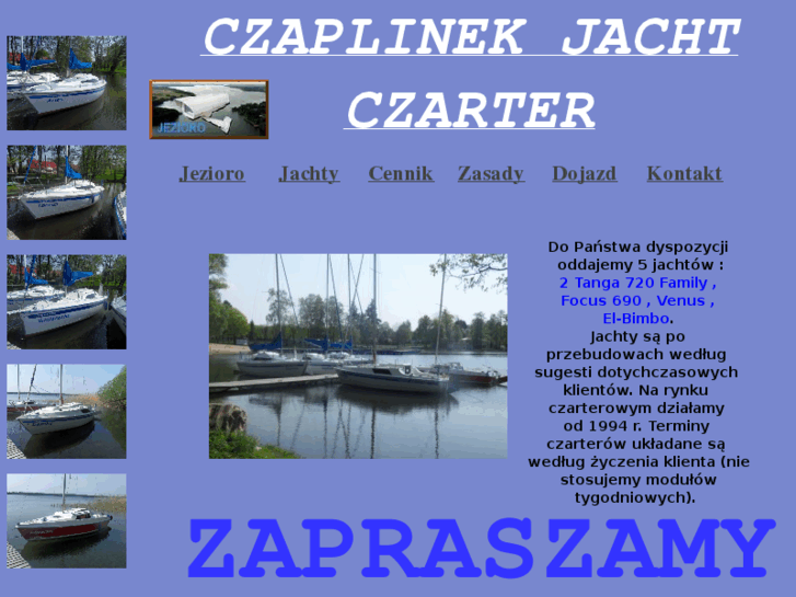 www.czarterczaplinek.com