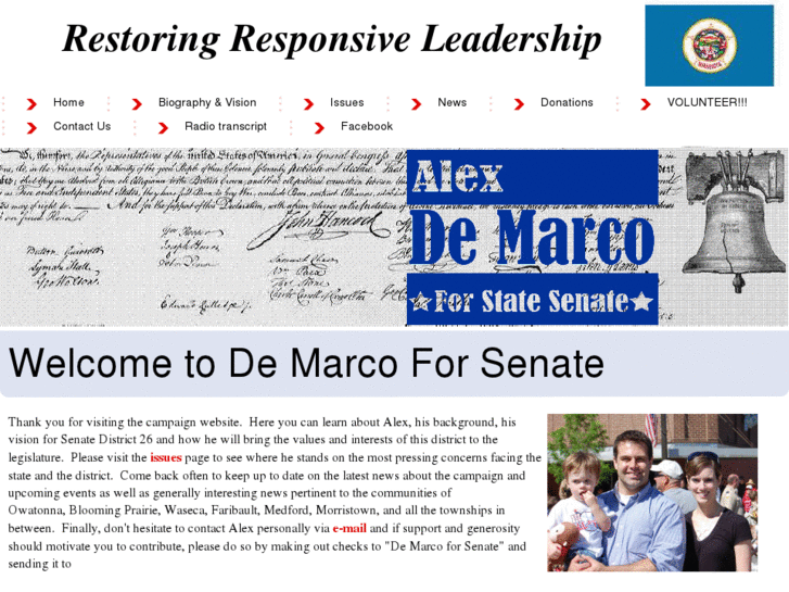 www.demarcoforsenate.com