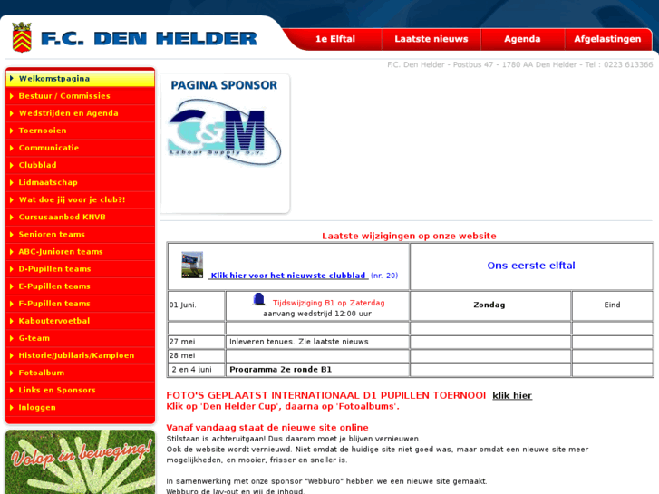 www.fc-denhelder.nl