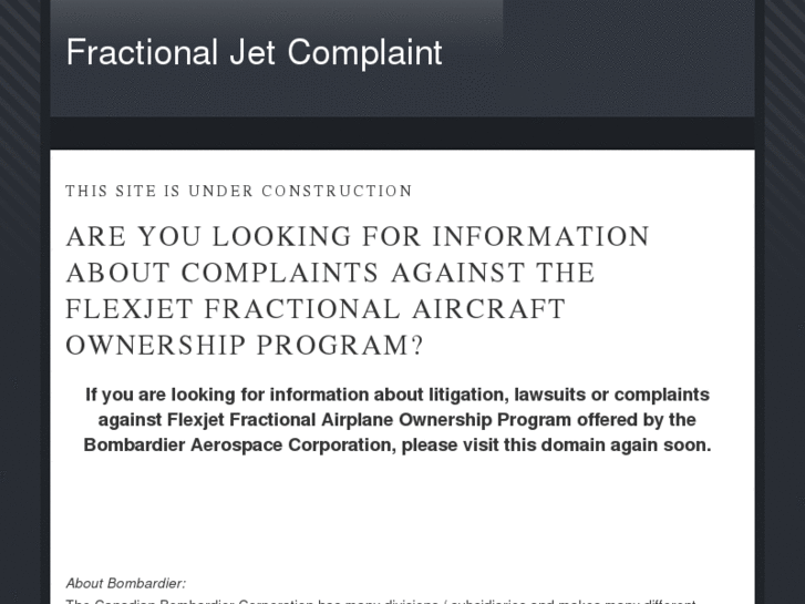 www.fractional-jet-complaint.com