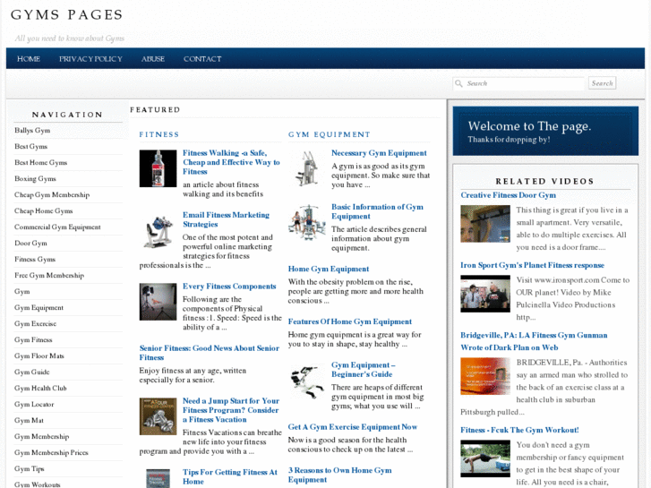 www.gymspages.info