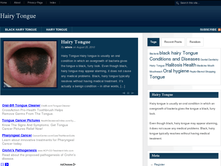 www.hairytongue.org