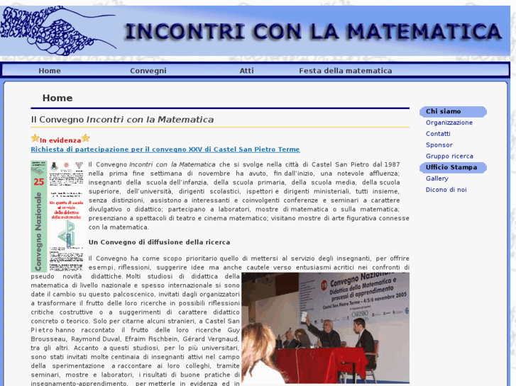 www.incontriconlamatematica.org