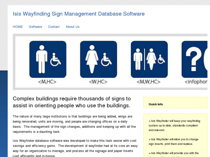 www.isiswayfindingsigndatabasesoftware.com