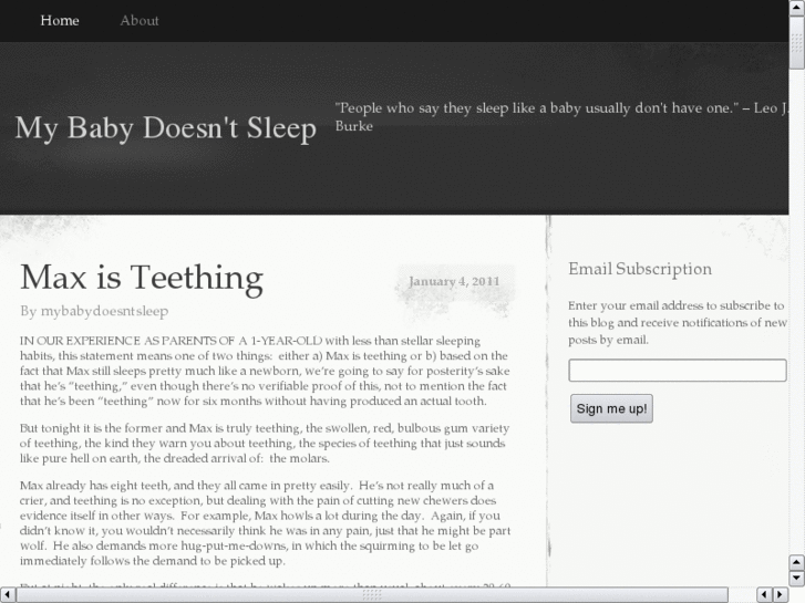 www.mybabydoesntsleep.com