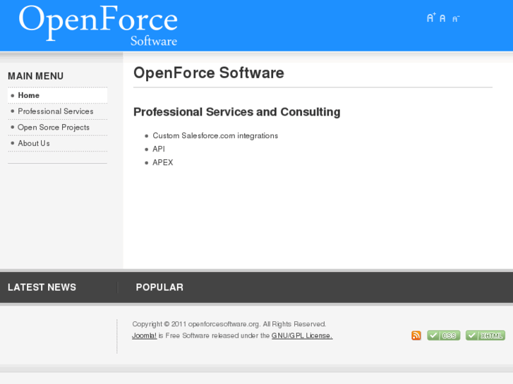 www.openforcesoftware.org