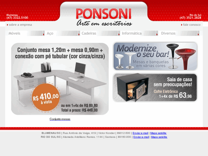 www.ponsoni.com.br