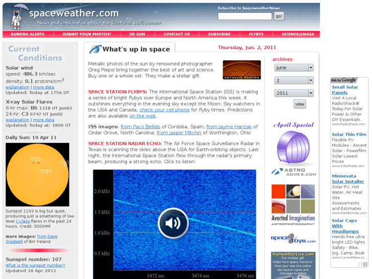 www.spaceweather3.com