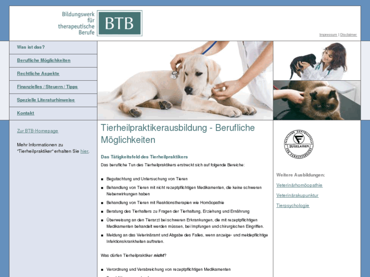 www.tierheilpraktiker-ausbildung.biz