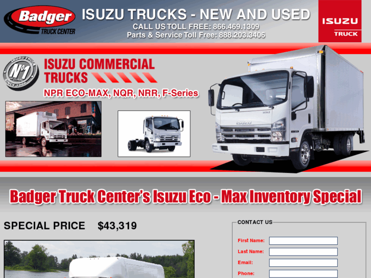 www.badgertruckisuzunpr.com