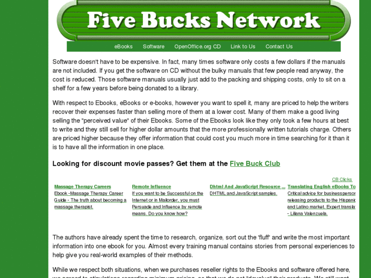 www.fivebucks.net