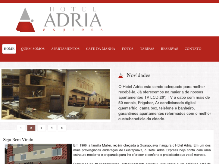 www.hoteladria.com.br