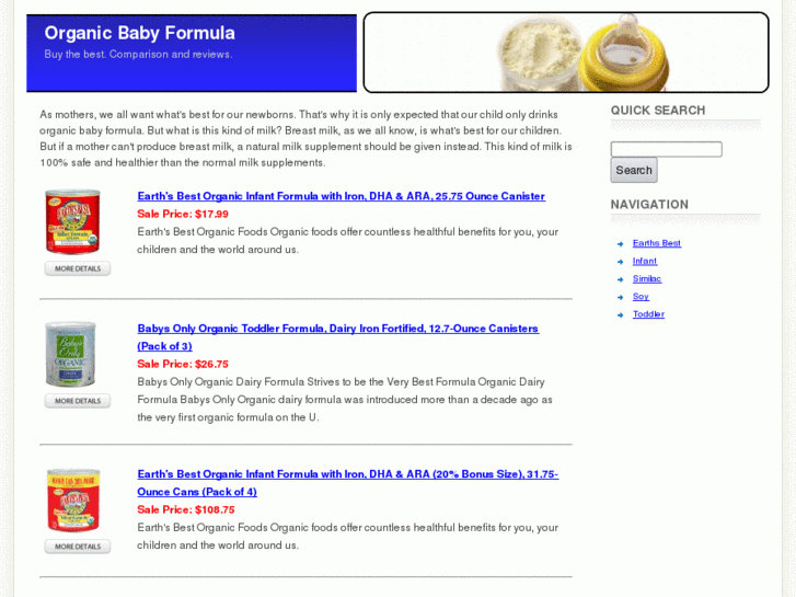www.organicformula411.com