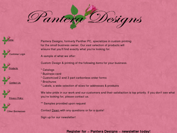 www.panteradesigns.com