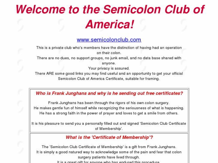 www.semicolonclub.com