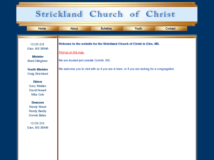 www.stricklandcofc.com