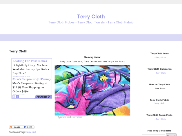 www.terrycloth.org