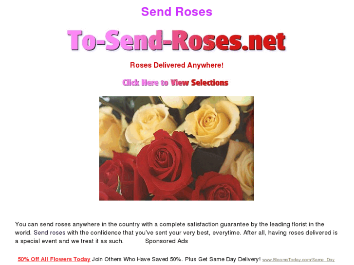 www.to-send-roses.com