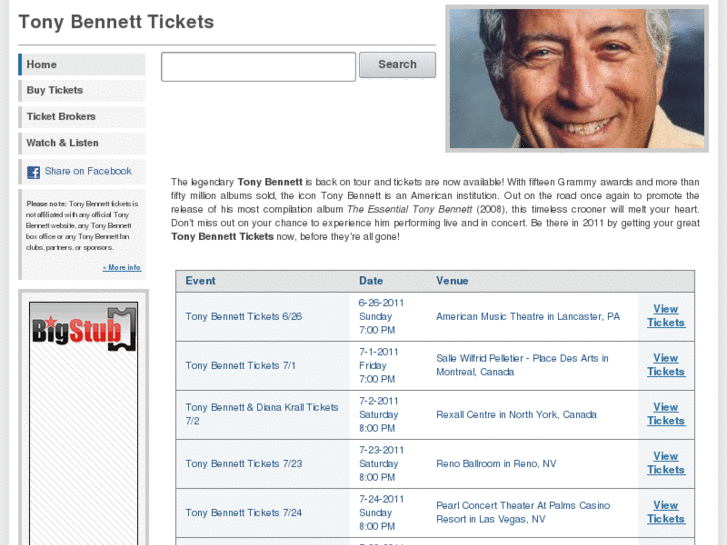 www.tonybennett.info