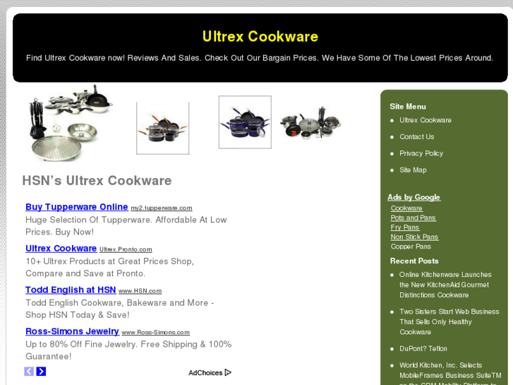 www.ultrexcookware.org