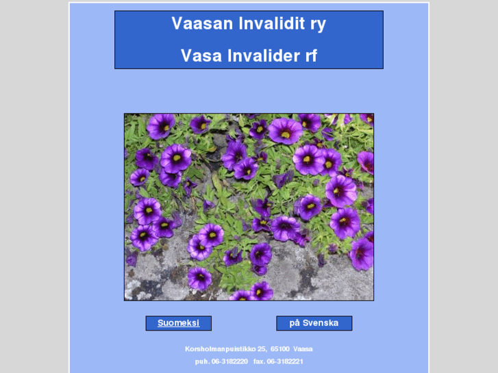 www.vaasaninvalidit.net