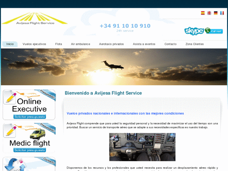 www.vuelos-privados.com