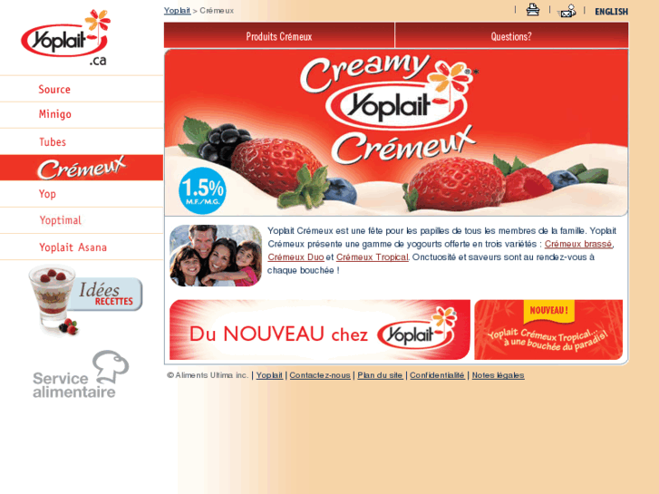 www.yoplaitcremeux.com