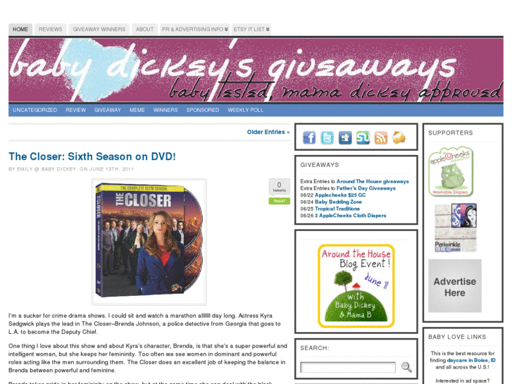 www.babydickeysgiveaways.com