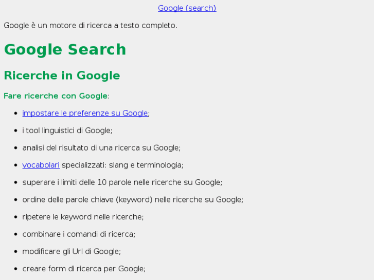 www.googlesearch.it