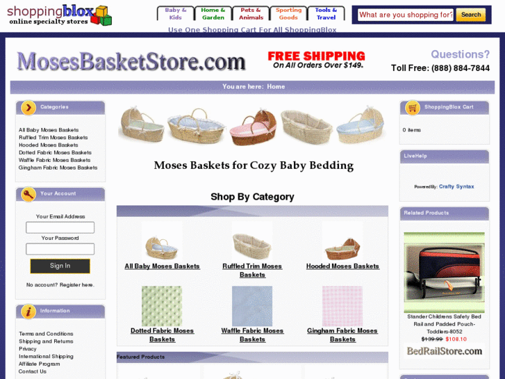 www.mosesbasketstore.com