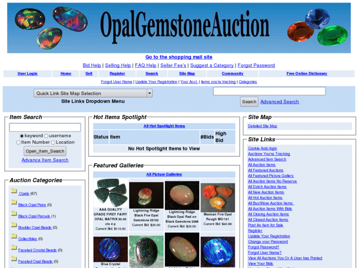 www.opalgemstoneauction.com