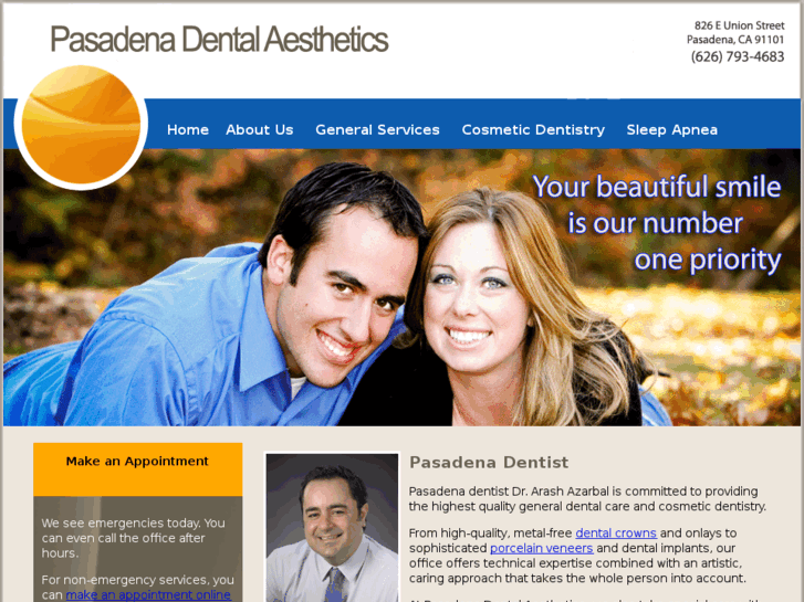 www.pasadenadentalaesthetics.com