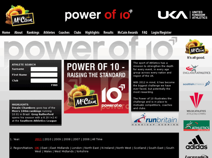 www.powerof10.info