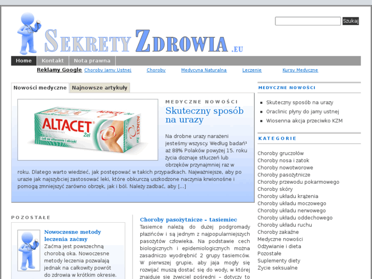 www.sekretyzdrowia.eu