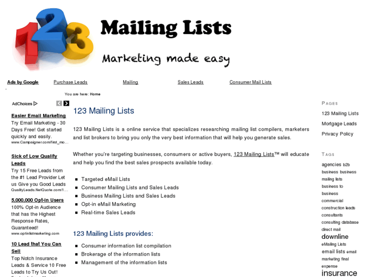 www.123-mailing-lists.com