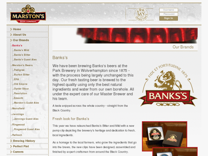 www.banksbreweries.com