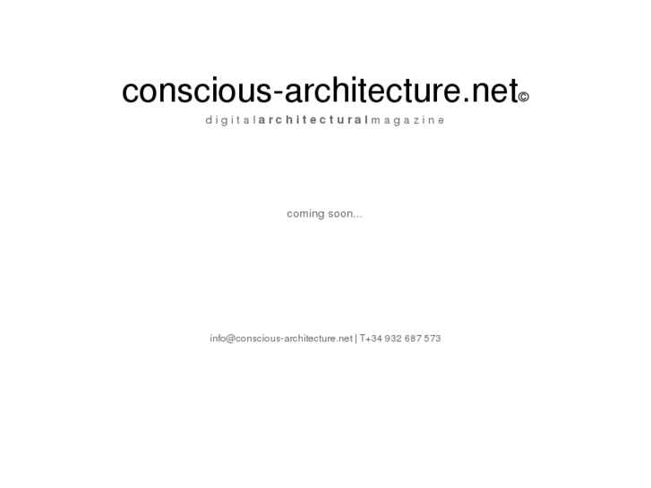 www.conscious-architecture.net