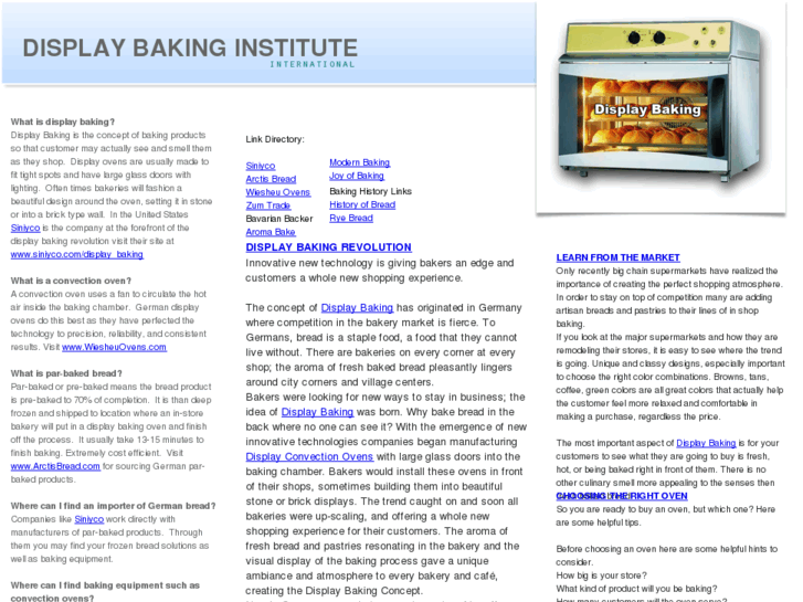 www.displaybaking.com