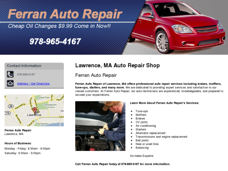 www.ferranautorepair.com